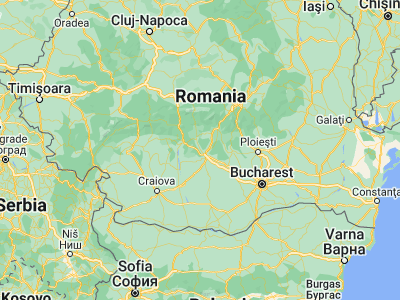 Map showing location of Merişani (44.9682, 24.74327)