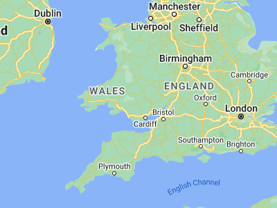 Map showing location of Merthyr Tydfil (51.74794, -3.37779)