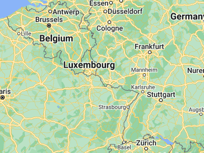 Map showing location of Merzig (49.44331, 6.63874)