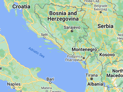 Map showing location of Metković (43.05417, 17.64833)