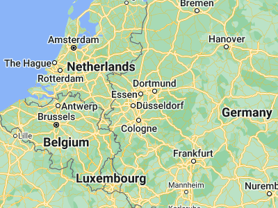 Map showing location of Mettmann (51.2504, 6.97536)