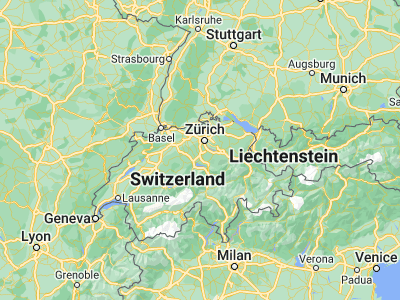 Map showing location of Mettmenstetten (47.24529, 8.46347)