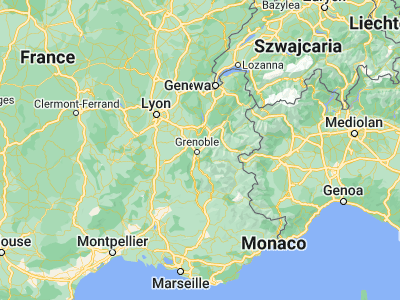 Map showing location of Meylan (45.21988, 5.79007)