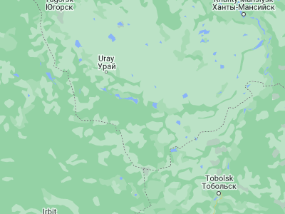 Map showing location of Mezhdurechenskiy (59.6, 65.93333)