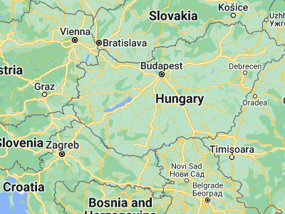 Map showing location of Mezőszilas (46.81109, 18.47789)