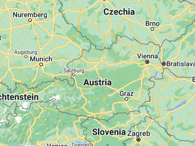 Map showing location of Micheldorf in Oberösterreich (47.87764, 14.13357)