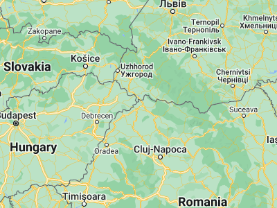Map showing location of Micula (47.9, 22.95)