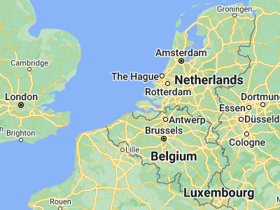 Map showing location of Middelburg (51.5, 3.61389)