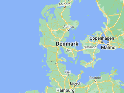 Map showing location of Middelfart (55.50591, 9.73054)