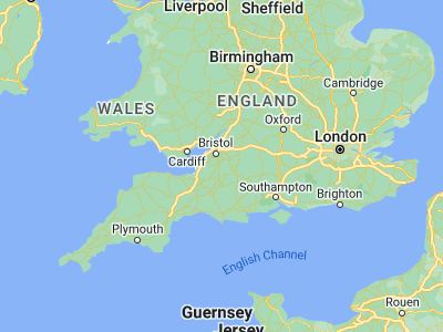 Map showing location of Midsomer Norton (51.28567, -2.48591)