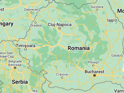 Map showing location of Miercurea Sibiului (45.88333, 23.8)