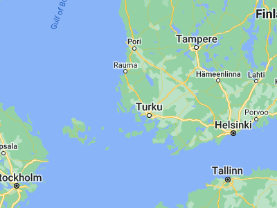 Map showing location of Mietoinen (60.63333, 21.93333)