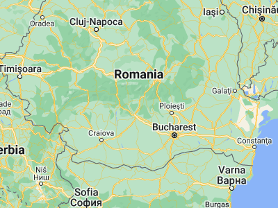 Map showing location of Mihăeşti (45.11667, 25)