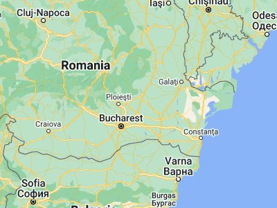 Map showing location of Mihăileşti (44.91667, 26.66667)