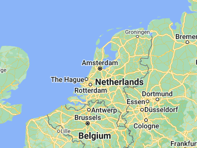 Map showing location of Mijdrecht (52.20667, 4.8625)