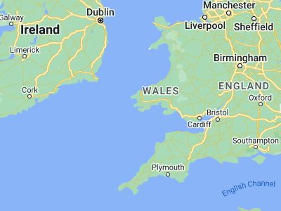 Map showing location of Milford Haven (51.71278, -5.0341)