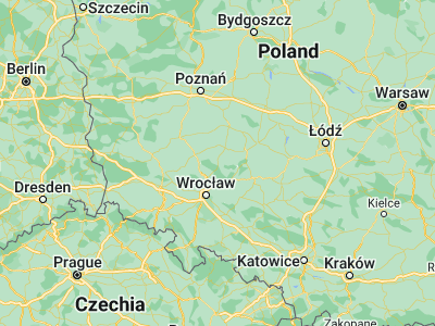 Map showing location of Milicz (51.5277, 17.27137)