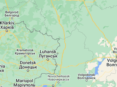 Map showing location of Milove (49.37872, 40.13016)