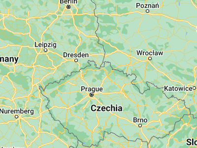Map showing location of Mimoň (50.65869, 14.72474)