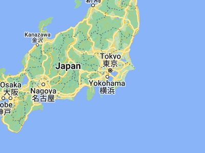 Map showing location of Minami-rinkan (35.48333, 139.45)