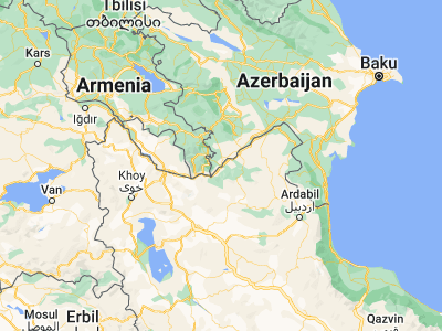 Map showing location of Mincivan (39.02971, 46.71813)