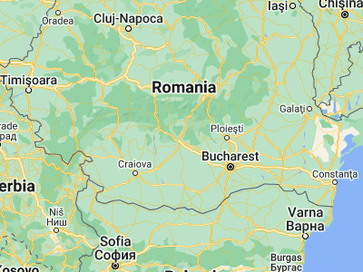 Map showing location of Mioveni (44.9569, 24.93982)