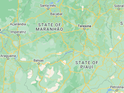 Map showing location of Mirador (-6.37083, -44.36306)