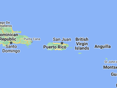Map showing location of Miranda (18.38662, -66.38378)