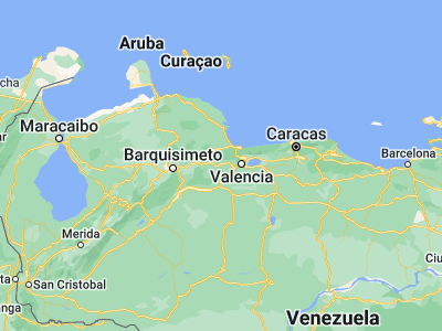 Map showing location of Miranda (10.14987, -68.39418)