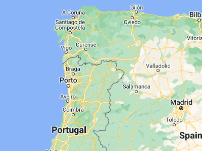 Map showing location of Mirandela (41.48738, -7.18695)