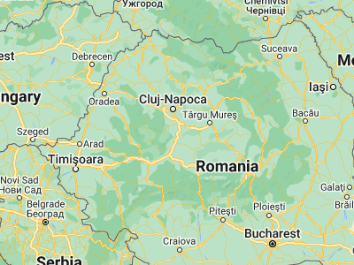 Map showing location of Mirăslău (46.36667, 23.71667)
