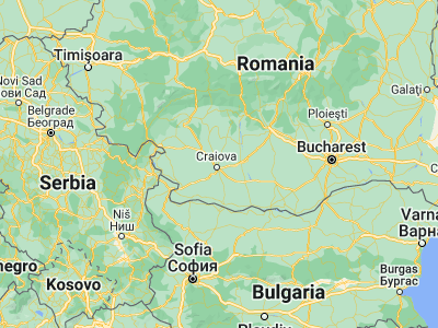 Map showing location of Mischii (44.38333, 23.85)