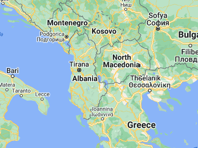 Map showing location of Мислешево (41.185, 20.70861)