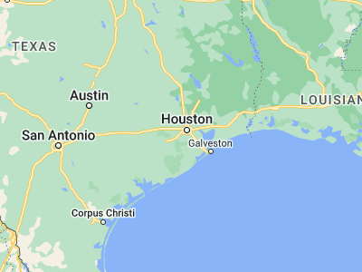 Map showing location of Missouri City (29.61857, -95.53772)
