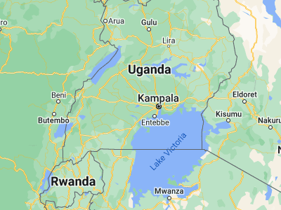 Map showing location of Mityana (0.4175, 32.02278)