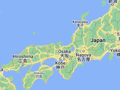 Map showing location of Miyazu (35.53333, 135.18333)