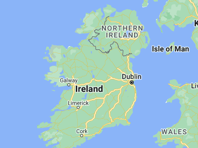 Map showing location of Moate (53.55, -7.71667)