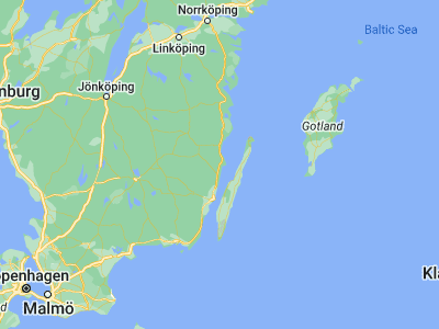 Map showing location of Mönsterås (57.04134, 16.44463)
