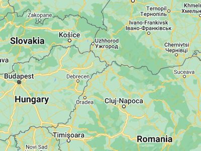 Map showing location of Moftinu Mic (47.68333, 22.6)