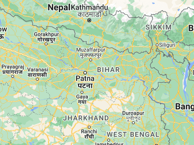 Map showing location of Mohiuddinnagar (25.57342, 85.6734)