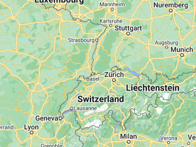 Map showing location of Möhlin (47.55915, 7.84329)