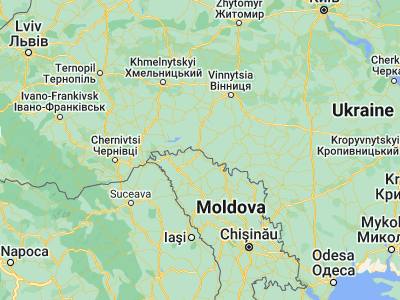 Map showing location of Mohyliv-Podil’s’kyy (48.44598, 27.7982)