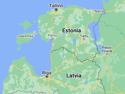 Map showing location of Mõisaküla (58.09222, 25.18639)