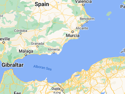 Map showing location of Mojacar (37.1402, -1.85102)