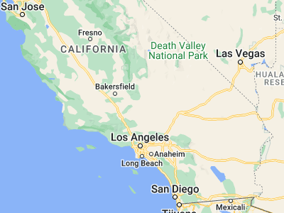 Map showing location of Mojave (35.05247, -118.17396)