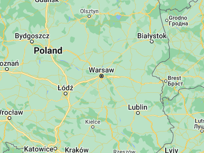 Map showing location of Mokotów (52.1934, 21.03487)