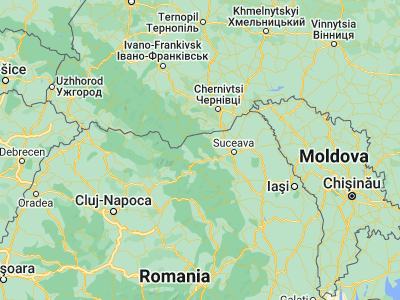 Map showing location of Moldoviţa (47.68333, 25.53333)