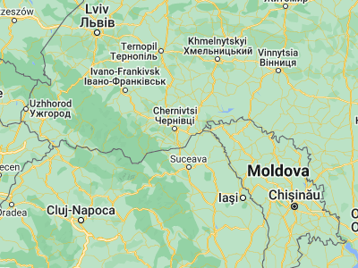 Map showing location of Molodiya (48.22326, 26.02139)