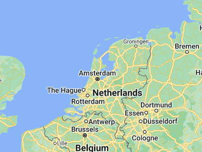 Map showing location of Monnickendam (52.45833, 5.0375)