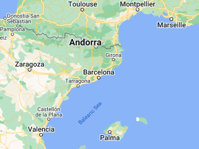 Map showing location of Montcada i Reixac (41.48333, 2.18333)